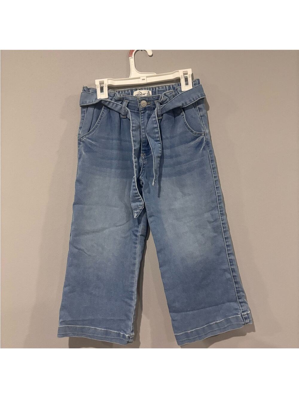 Jordache Sky Blue Wide Leg Jeans Size Girls 10